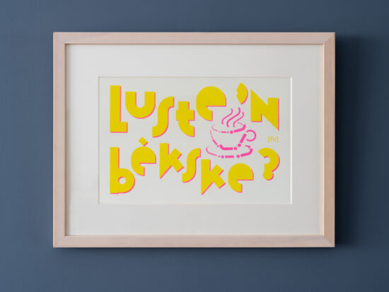 risoprint koffie | Luste 'n bekske?