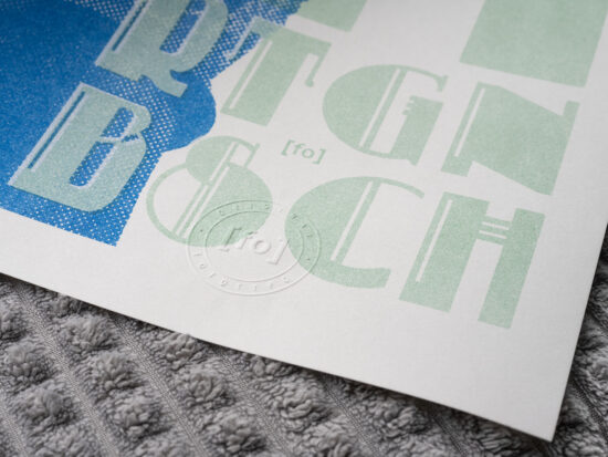 risoprint 's-Hertogenbosch | Den Bosch | preeg