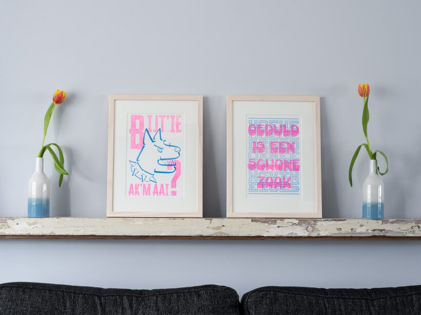 risoprints Bijt 'ie? | Geduld