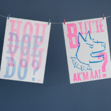 risoprints Houdoe | Bijt 'ie?