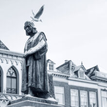 winter in Den Bosch | detail kaart Jeroen Boscj