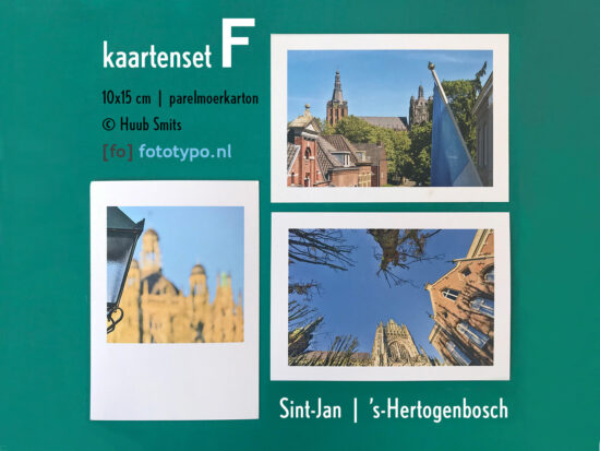 Sint-Jan Den Bosch in kleur | set 3 kaarten