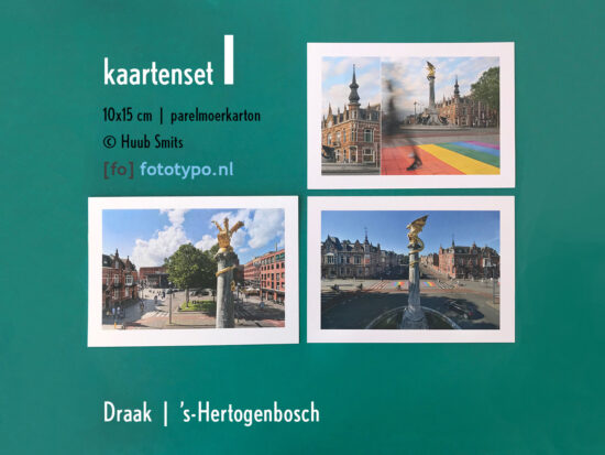 Draak & regenboogpad | Den Bosch | set 3 kaarten I