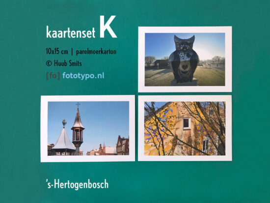 kunst & kitsch | Den Bosch | set 3 kaarten