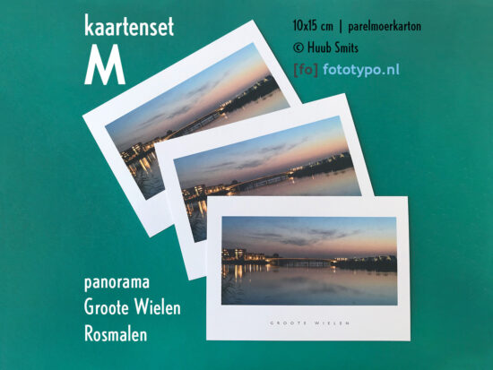 brug Groote Wielen | Rosmalen | set 3 kaarten