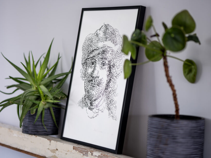 Rembrandt type 3 Letterhead | limited edition risoprint