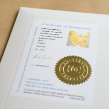 Vincent van Gogh Letterhead | limited edition risoprint | certificaat