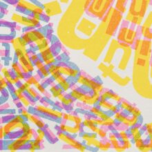 Vincent van Gogh Letterhead | limited edition risoprint | detail