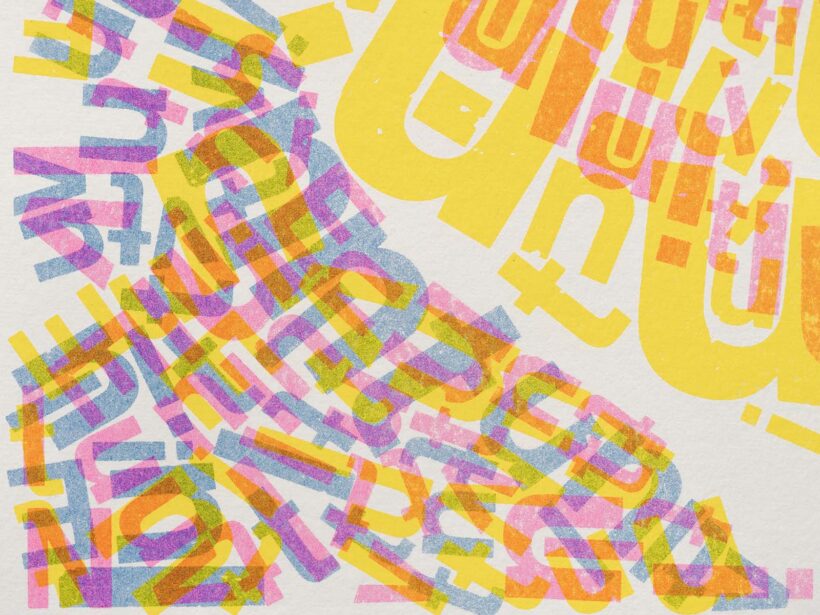 Vincent van Gogh Letterhead | limited edition risoprint | detail