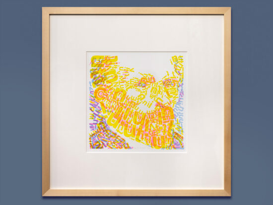 Vincent van Gogh type 6 Letterhead | limited edition risoprint