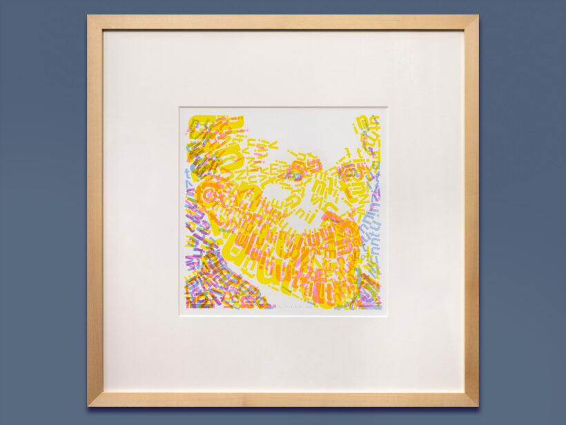 Vincent van Gogh type 6 Letterhead | limited edition risoprint