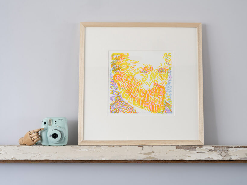 Vincent van Gogh Letterhead | limited edition risoprint | selfie