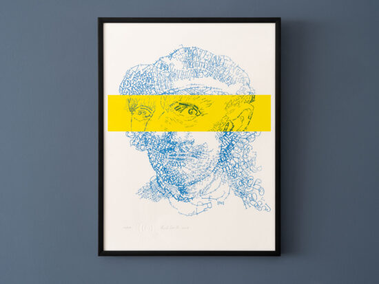 Vincent van Gogh & Rembrandt Letterhead | limited edition risoprint