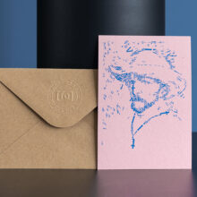 Vincent van Gogh Letterheads kaart | gerecyclede envelop