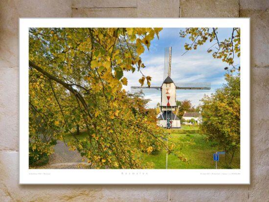 poster Standerdmolen | Molenstraat Rosmalen