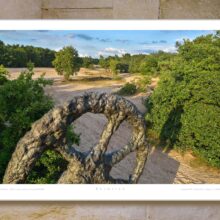 detail poster Wiel van Armando | zandverstuiving Rosmalen