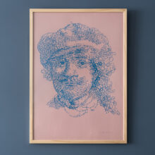 Rembrandt type 3 Letterhead | limited edition print