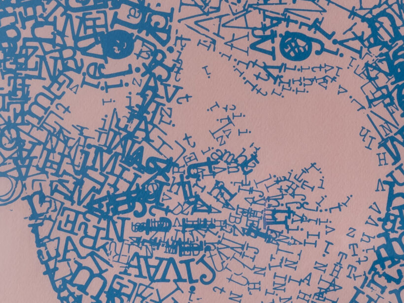 detail Rembrandt type 3 Letterhead | limited edition print