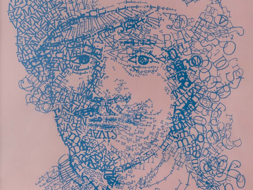 detail Rembrandt type 3 Letterhead | limited edition print