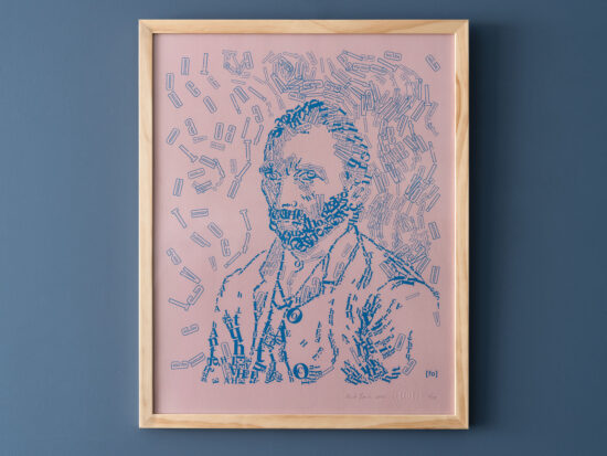 Vincent van Gogh type 4 Letterhead | limited edition print