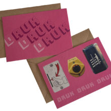 2 ansichtkaarten DRUK DRUK DRUK | A6 liggend 2 ansichtkaarten DRUK DRUK DRUK | A6 liggend