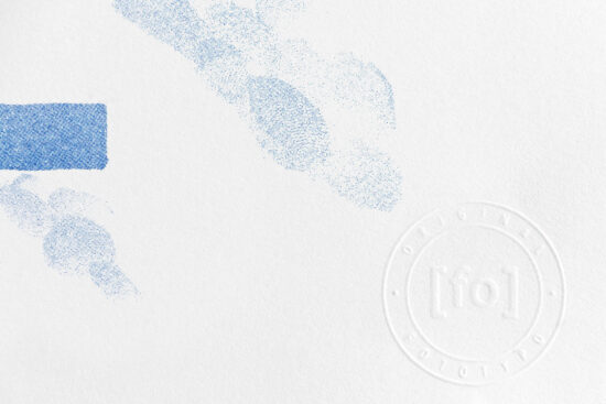 detail risoprint Zwolle | de Peperbus & blauwe vingers